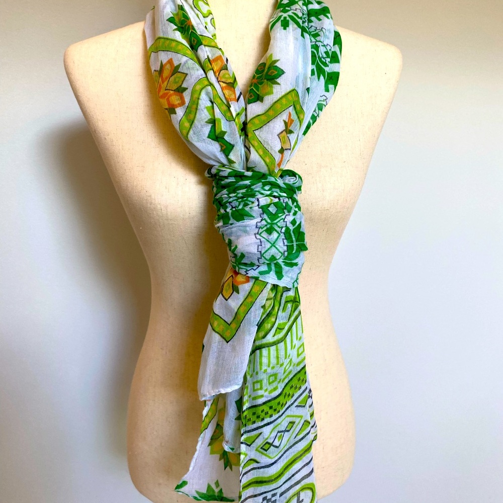 Multi Function Scarf Large Sarong Or Accessory - image 1